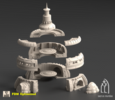 Vahngart Command Node 3D-printed model